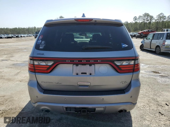 2016 Dodge Durango R/T with VIN 1C4SDHCT8GC340698, listed as a Copart auction lot 47835005 with 125,357 mi miles and Salvage title. Bid and sale history available at DreamBid. Image 6.