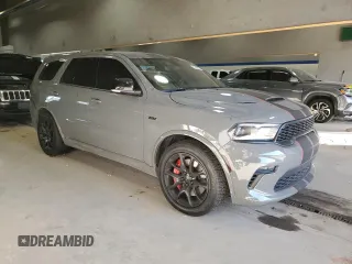 2021 Dodge Durango SRT 392 with VIN 1C4SDJGJ4MC831801, listed as a Copart auction lot 89108055 with 29,215 mi miles and Salvage title. Bid and sale history available at DreamBid. Image 4.