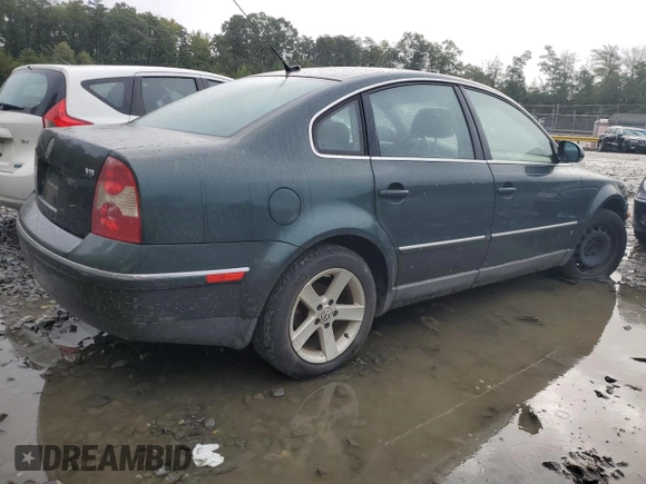 2004 Volkswagen Passat GLX z VIN WVWRH63B44P205575, wystawiony jako Copart lot #71710354 z przebiegiem 187 872 mil mil oraz Czysty tytuł • Clean title. Historia ofert i sprzedaży dostępna na DreamBid. Obrazek 3.