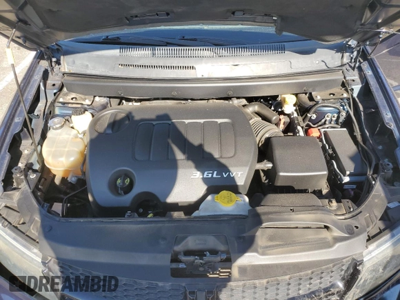 2015 Dodge Journey Crossroad with VIN 3C4PDCGG4FT714314, listed as a Copart auction lot 81381114 with 103,922 mi miles and Salvage Title. Bid and sale history available at DreamBid. Image 11.