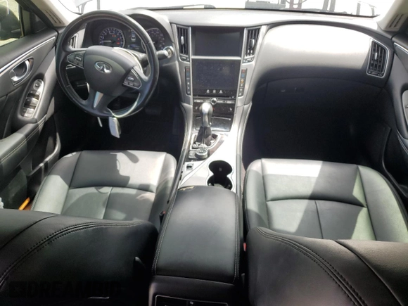 2015 Infiniti Q50 Premium with VIN JN1BV7AP5FM340151, listed as a Copart auction lot 55760705 with 113,794 mi miles and Clean Title. Bid and sale history available at DreamBid. Image 8.