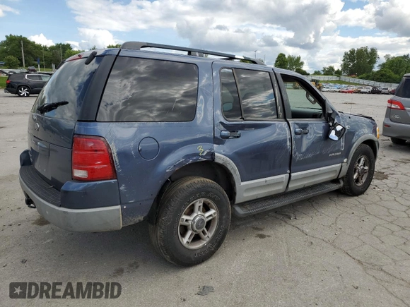 2002 Ford Explorer XLT с VIN 1FMZU73E02ZA04975, выставлен на аукционе Copart как лот 58566675 с пробегом Не указан миль и Списание • Salvage title. История ставок и продаж доступна на DreamBid. Изображение 3.