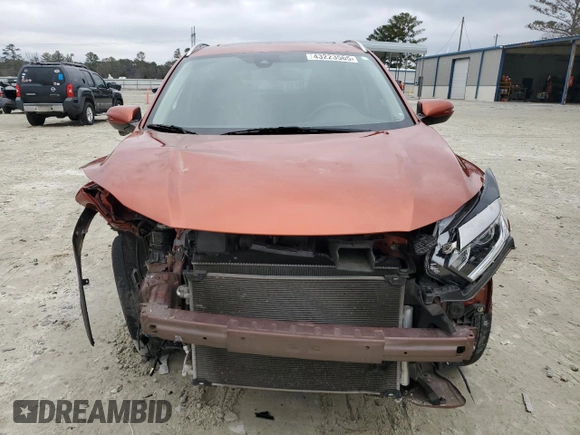 2020 Honda HR-V EX with VIN 3CZRU6H5XLM709982, listed as a Copart auction lot 43223565 with 74,874 mi miles and Salvage Title. Bid and sale history available at carsss.com. Image 5.