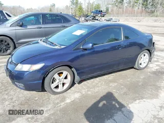 2008 Honda Civic Cpe LX with VIN 2HGFG11678H551890, listed as a IAAI auction lot 41869345 with 170,657 mi miles. Bid and sale history available at carsss.com. Image 2.