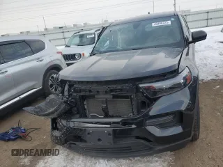2020 Ford Police Interceptor Utility z VIN 1FM5K8AB9LGA97902, wystawiony jako Copart lot #45096225 z przebiegiem 93 845 mil mil oraz Szkody całkowita. Historia ofert i sprzedaży dostępna na DreamBid. Obrazek 5.