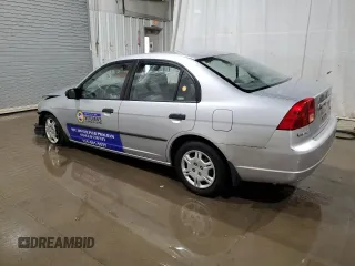 2001 Honda Civic DX with VIN 2HGES162X1H527248, listed as a Copart auction lot 84811674 with 132,592 mi miles and Salvage Title. Bid and sale history available at carsss.com. Image 2.