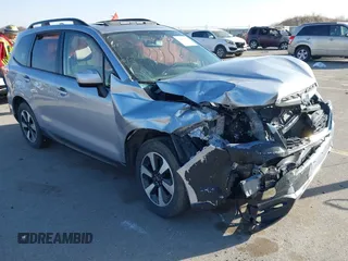 2017 Subaru Forester Premium with VIN JF2SJAGCXHH531331, listed as a IAAI auction lot 41802625 with 84,955 mi miles. Bid and sale history available at carsss.com. Image 1.