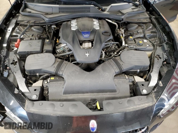2016 Maserati Ghibli S Q4 with VIN ZAM57RTA9G1168309, listed as a Copart auction lot 68623683 with 73,612 mi miles. Bid and sale history available at carsss.com. Image 12.
