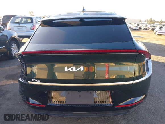 2023 Kia EV6 Wind with VIN KNDC3DLC6P5153657, listed as a IAAI auction lot 40943487 with 10,655 mi miles and . Bid and sale history available at DreamBid. Image 17.