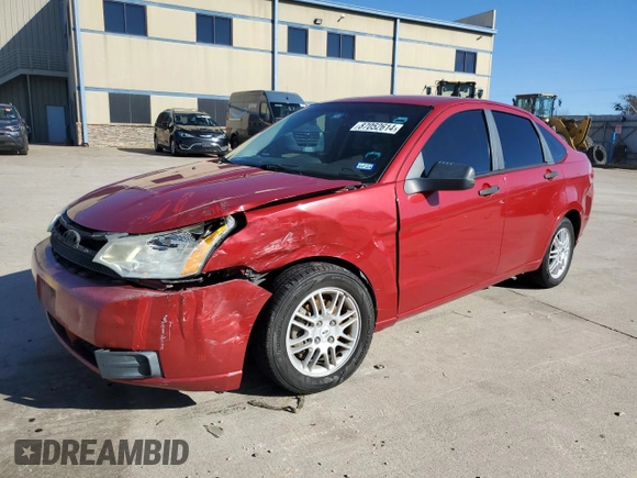 2010 Ford Focus SE with VIN 1FAHP3FN6AW123602, listed as a Copart auction lot 87052614 with 234,381 mi miles and Salvage Title. Bid and sale history available at carsss.com. Image 1.