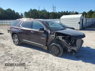 2022 Chevrolet Traverse High Country with VIN 1GNEVNKW0NJ179705, listed as a Copart auction lot 76338034 with 31,206 mi miles and Salvage title. Bid and sale history available at DreamBid. Image 4.