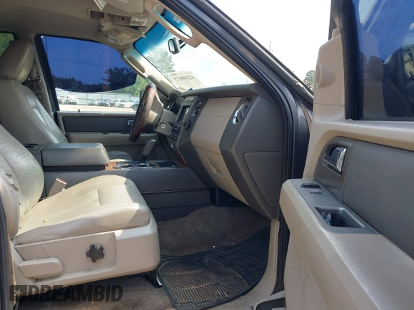2010 Ford Expedition SSV with VIN 1FMJU1F5XAEB67077, listed as a IAAI auction lot 42380615 with 283,851 mi miles and . Bid and sale history available at DreamBid. Image 5.