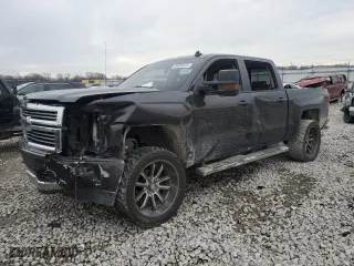 2014 Chevrolet Silverado 1500 High Country with VIN 3GCUKTEC0EG471780, listed as a Copart auction lot 38906224 with 143,591 mi miles and Salvage Title. Bid and sale history available at carsss.com. Image 1.