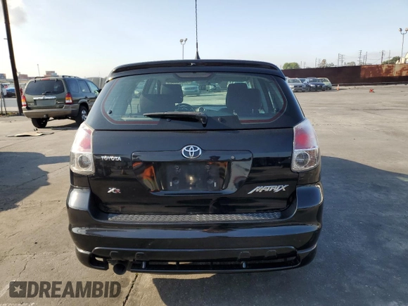 2005 Toyota Matrix STD with VIN 2T1KR32E35C395488, listed as a Copart auction lot 55072095 with 141,096 mi miles and Salvage Title. Bid and sale history available at DreamBid. Image 6.