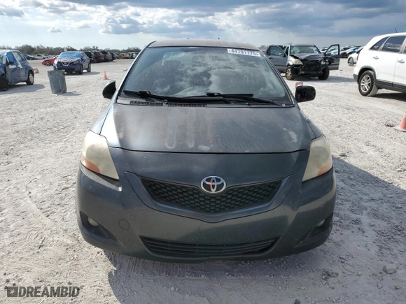 2009 Toyota Yaris with VIN JTDBT903691301166, listed as a Copart auction lot 44791175 with 245,450 mi miles and Salvage Title. Bid and sale history available at carsss.com. Image 5.