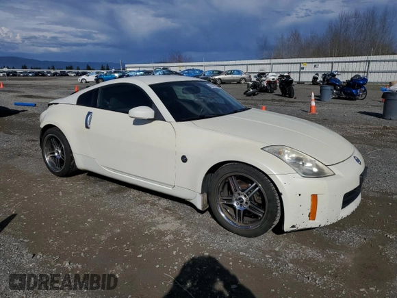 2006 Nissan 350Z Touring with VIN JN1AZ34D66M303653, listed as a Copart auction lot 50807665 with 144,010 mi miles and Salvage Title. Bid and sale history available at carsss.com. Image 4.