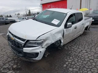 2022 Chevrolet Colorado 2WD LT with VIN 1GCGSCENXN1266397, listed as a IAAI auction lot 41468159 with 52,658 mi miles. Bid and sale history available at carsss.com. Image 18.