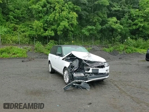 2018 Land Rover Range Rover HSE with VIN SALGS2SV3JA388696, listed as a Copart auction lot 60896105 with 57,951 mi miles and Salvage title. Bid and sale history available at DreamBid. Image 14.