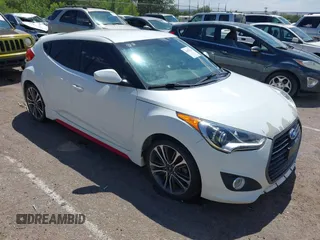 2016 Hyundai Veloster Turbo with VIN KMHTC6AE6GU300819, listed as a IAAI auction lot 42682266 with 149,220 mi miles and . Bid and sale history available at DreamBid. Image 1.