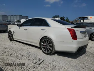 2017 Cadillac CTS-V z VIN 1G6A15S64H0137358, wystawiony jako Copart lot #53385215 z przebiegiem 76 382 mil mil oraz Tytuł czysty. Historia ofert i sprzedaży dostępna na DreamBid. Obrazek 2.
