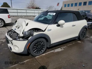 2016 MINI Convertible S with VIN WMWWG9C54G3C21935, listed as a Copart auction lot 49302455 with 63,579 mi miles and Salvage Title. Bid and sale history available at DreamBid. Image 1.