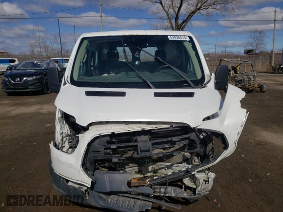 2017 Ford Transit Cargo with VIN 1FTYR2ZM5HKA54176, listed as a Copart auction lot 53836515 with 163,454 mi miles and Non repairable. Bid and sale history available at DreamBid. Image 5.
