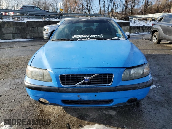 2004 Volvo S60 with VIN YV1RS61T642323471, listed as a Copart auction lot 83205844 with 193,096 mi miles and Salvage Title. Bid and sale history available at carsss.com. Image 5.
