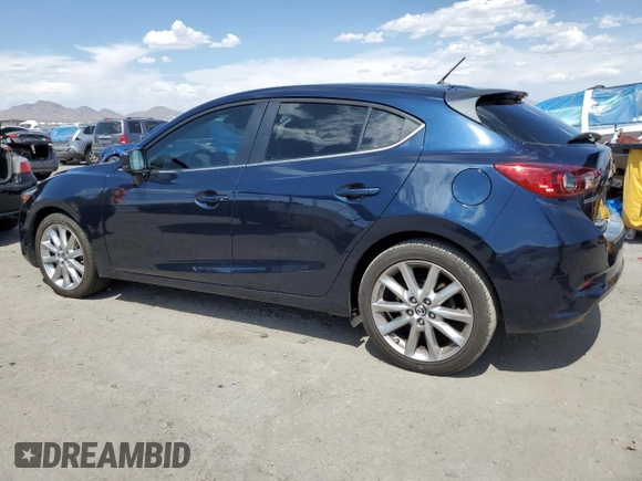 2017 Mazda 3 Touring with VIN 3MZBN1L71HM149340, listed as a Copart auction lot 60093215 with 71,060 mi miles and Salvage title. Bid and sale history available at DreamBid. Image 2.