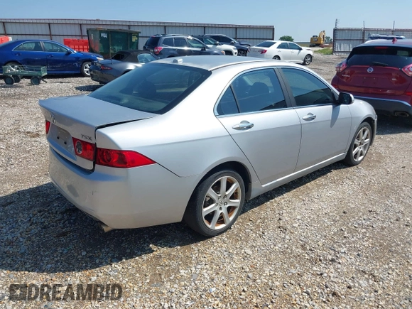 2005 Acura TSX with VIN JH4CL96825C001029, listed as a IAAI auction lot 42460304 with Not provided miles and . Bid and sale history available at DreamBid. Image 4.