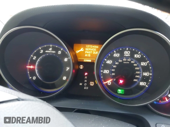 2008 Acura MDX Tech/Pwr Tail Gate with VIN 2HNYD28648H541016, listed as a IAAI auction lot 41084029 with 220,888 mi miles. Bid and sale history available at carsss.com. Image 7.