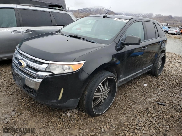 2013 Ford Edge SE with VIN 2FMDK3G92DBA87434, listed as a Copart auction lot 47825275 with 210,513 mi miles and Clean Title. Bid and sale history available at carsss.com. Image 1.