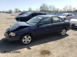 2005 Nissan Sentra 1.8 with VIN 3N1CB51DX5L456347, listed as a Copart auction lot 54887195 with 136,679 mi miles and Salvage Title. Bid and sale history available at DreamBid. Image 1.