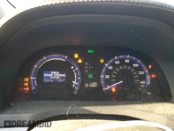 2010 Lexus HS 250h with VIN JTHBB1BA6A2008347, listed as a Copart auction lot 77246944 with 151,082 mi miles and Salvage Title. Bid and sale history available at DreamBid. Image 9.