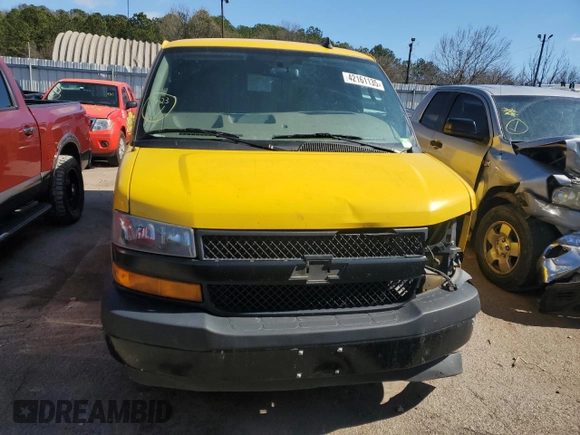2021 Chevrolet Express Cargo with VIN 1GCWGAFP5M1167034, listed as a Copart auction lot 42161135 with 180,713 mi miles and Clean title. Bid and sale history available at DreamBid. Image 5.