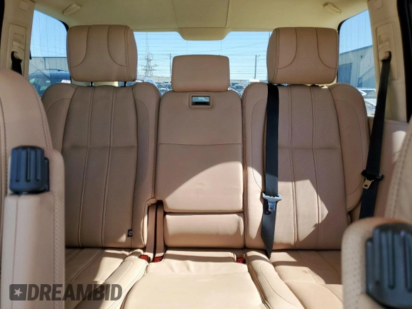 2010 Land Rover Range Rover SC Autobiography with VIN SALMP1E49AA327936, listed as a Copart auction lot 57446715 with 86,651 mi miles and Salvage title. Bid and sale history available at DreamBid. Image 10.