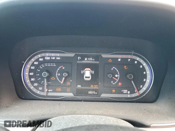 2022 Hyundai Tucson SE with VIN 5NMJA3AE6NH026428, listed as a Copart auction lot 50226075 with 38,372 mi miles and Salvage Title. Bid and sale history available at carsss.com. Image 9.