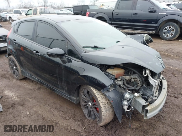 2016 Ford Fiesta ST with VIN 3FADP4GX2GM183843, listed as a IAAI auction lot 41426436 with 89,610 mi miles. Bid and sale history available at carsss.com. Image 1.