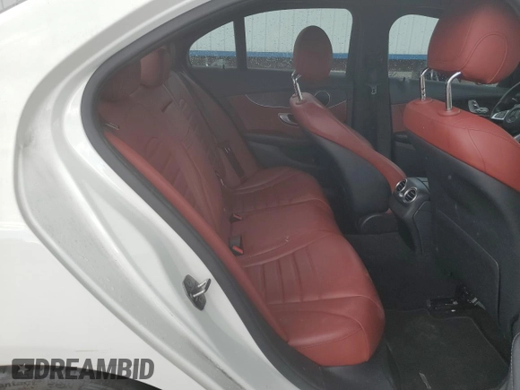 2017 Mercedes-Benz C C 300 with VIN 55SWF4JB9HU232141, listed as a Copart auction lot 52758905 with 86,645 mi miles and Salvage Title. Bid and sale history available at carsss.com. Image 10.