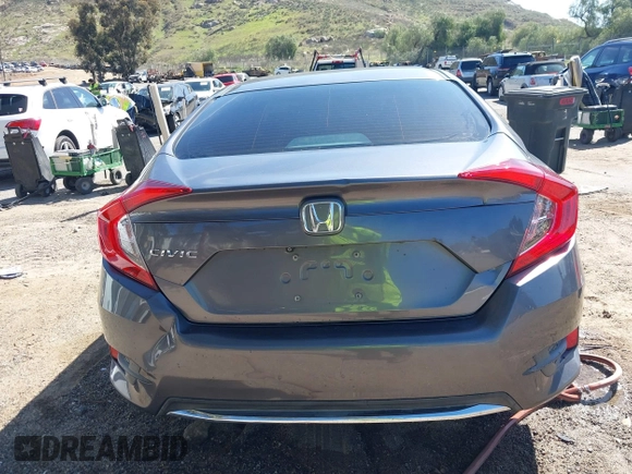 2019 Honda Civic Sedan LX with VIN 19XFC2F67KE204183, listed as a IAAI auction lot 41654678 with 107,306 mi miles. Bid and sale history available at carsss.com. Image 17.