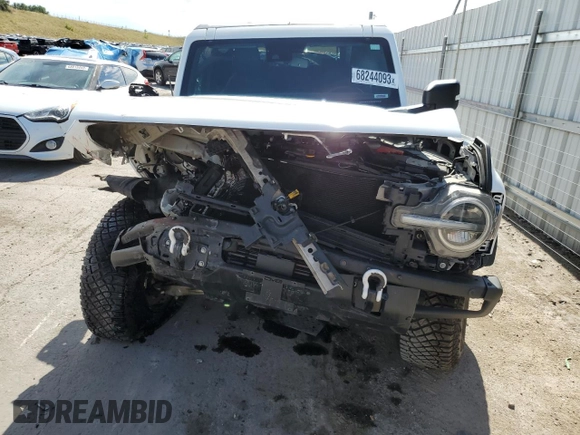 2022 Ford Bronco with VIN 1FMEE5DP4NLB30750, listed as a Copart auction lot 68244093 with 17,443 mi miles. Bid and sale history available at carsss.com. Image 5.