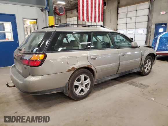 2004 Subaru Legacy Outback L.L. Bean with VIN 4S3BH806547632901, listed as a Copart auction lot 49159695 with 281,045 mi miles and Salvage title. Bid and sale history available at DreamBid. Image 3.