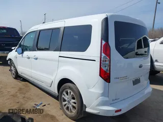2021 Ford Transit Connect XLT with VIN NM0GE9F25M1494107, listed as a IAAI auction lot 41737018 with 33,512 mi miles and . Bid and sale history available at DreamBid. Image 3.