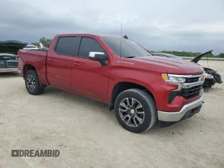 2022 Chevrolet Silverado 1500 LT with VIN 3GCPDDEK6NG522509, listed as a Copart auction lot 74821104 with Not Provided miles and Non Repairable. Bid and sale history available at DreamBid. Image 4.