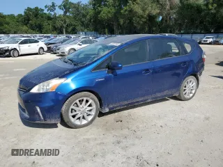 2012 Toyota Prius Two with VIN JTDZN3EU4C3132722, listed as a Copart auction lot 55067085 with 134,276 mi miles and Salvage Title. Bid and sale history available at DreamBid. Image 1.