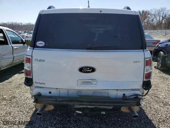 2014 Ford Flex SEL with VIN 2FMGK5C82EBD45510, listed as a Copart auction lot 48951795 with 119,038 mi miles and Salvage Title. Bid and sale history available at carsss.com. Image 6.