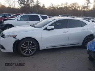 2015 Acura TLX V6 Tech with VIN 19UUB3F56FA000492, listed as a IAAI auction lot 41274442 with 95,519 mi miles. Bid and sale history available at carsss.com. Image 14.