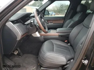 2024 Land Rover Range Rover SE with VIN SALKPBE94RA222080, listed as a Copart auction lot 43706375 with 0 mi miles and Salvage Title. Bid and sale history available at carsss.com. Image 7.