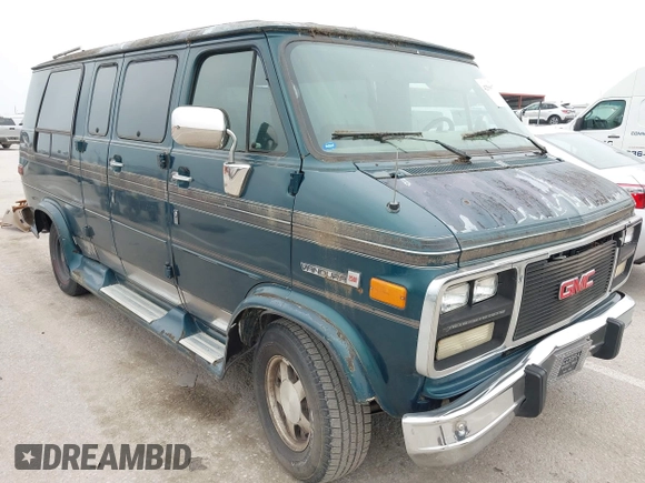 1994 GMC Vandura z VIN 1GDEG25K2RF523677, wystawiony jako IAAI lot #42500077 z przebiegiem 184 965 mil mil oraz . Historia ofert i sprzedaży dostępna na DreamBid. Obrazek 6.