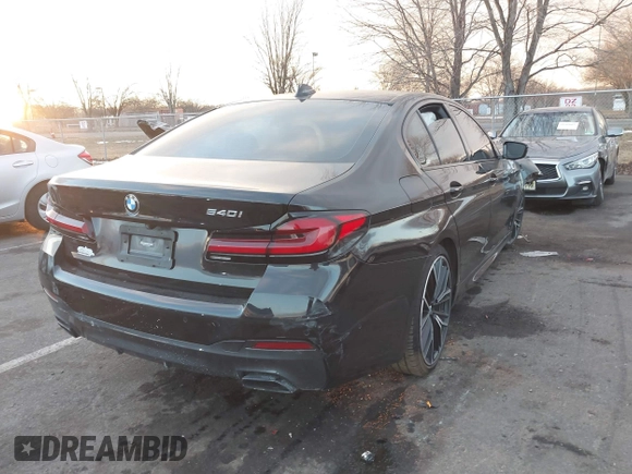 2021 BMW 5 Series 540i with VIN WBA53BJ02MWX06622, listed as a IAAI auction lot 41368197 with Not Provided miles and . Bid and sale history available at DreamBid. Image 4.