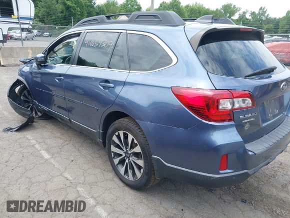 2017 Subaru Outback Limited with VIN 4S4BSANC5H3212023, listed as a IAAI auction lot 42654309 with 94,112 mi miles and . Bid and sale history available at DreamBid. Image 3.